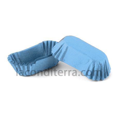 Бумажные формы OV6 (голубые) 60/25x20мм 40г/м.кв