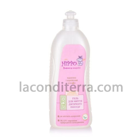 Гель для миття дитячого посуду Hippo, 500 мл