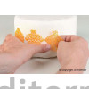 Силіконовий килимок для айсингу Silikomart CUP CAKES TRD12