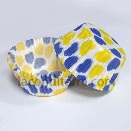 Бумажные формы 7a (Сердечки Украина) 50x30мм 40 г/м.кв. 200 шт