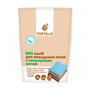 Засіб Tortilla Eco для видалення плям з кольорових речей 200 г