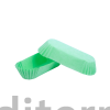Бумажные формы OV10 для пирожных и эклеров (minty) 100/30x25мм 40г/м.кв