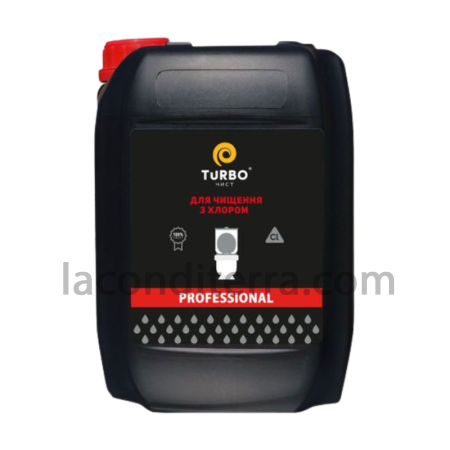 Гель для чищення унітазів TURBOчист Professional з хлором 4.7л