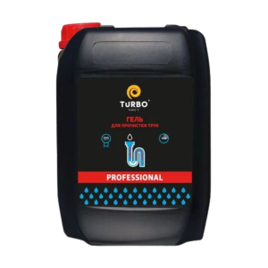 Гель для прочистки каналізаційних труб TURBOчист Professional, 4.7 л