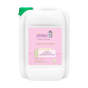Гель для миття дитячого посуду Hippo Eko з перших днів 4.7 л