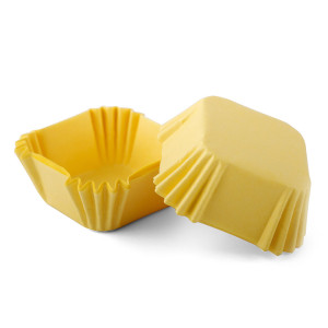 Бумажные формы K-40 (желтые) 40x40мм 40г/м.кв