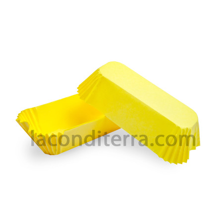 Бумажные формы P-10 (желтые) 100/35x30мм 40г/м.кв