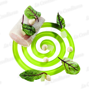 Силиконовая форма для десертов GG005 Spirale