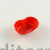 Бумажные формы OV4 (красные) 45/25x20мм 40г/м.кв